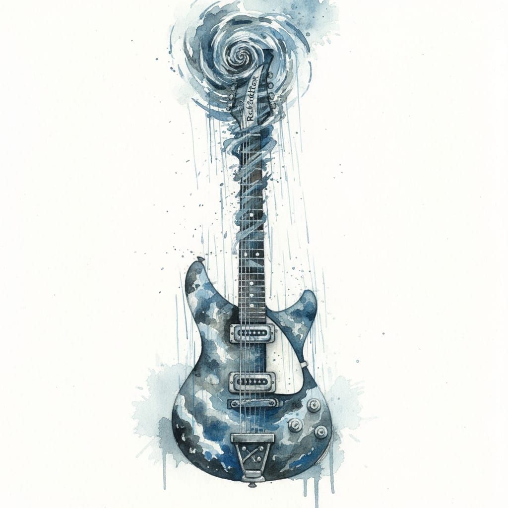 Rickenbacker Model 325 JL Guitar in John Blanche Style