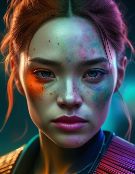 Passionate Souls Amidst Colorful Depths