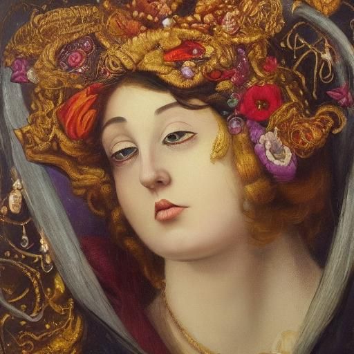 The Fluffy Magician: Plush Cat in Mystical Forest