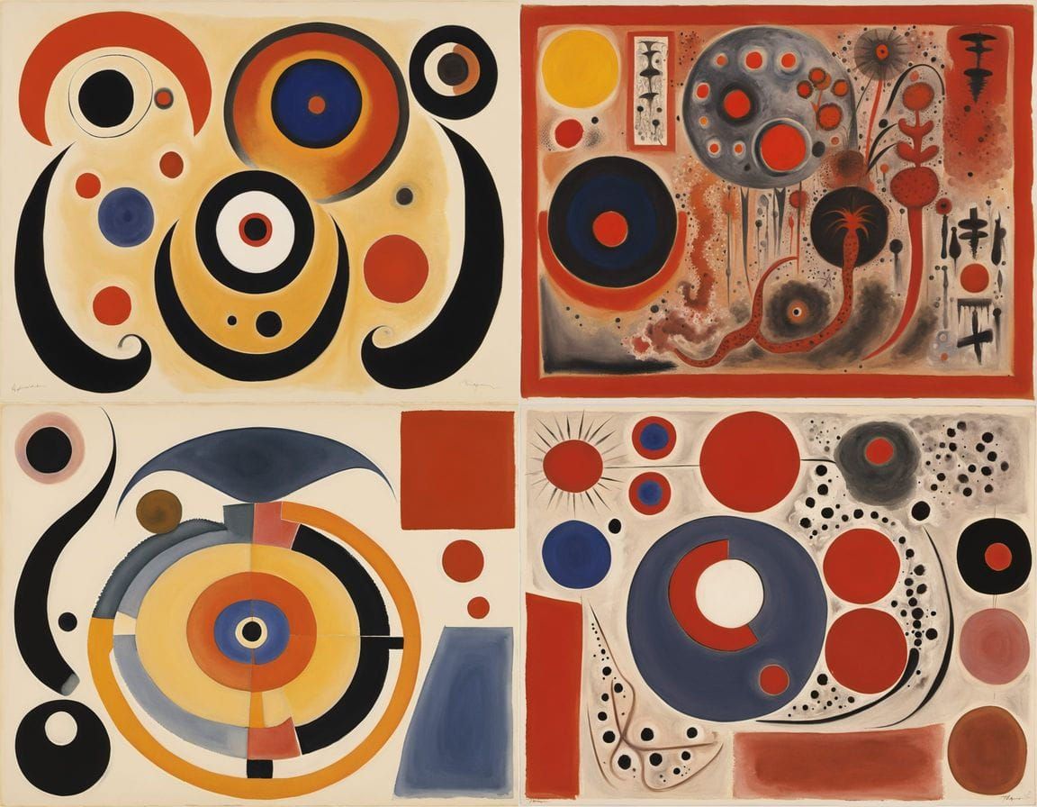 Surreal Japanese Art Deco Horror with Mutant Creatures