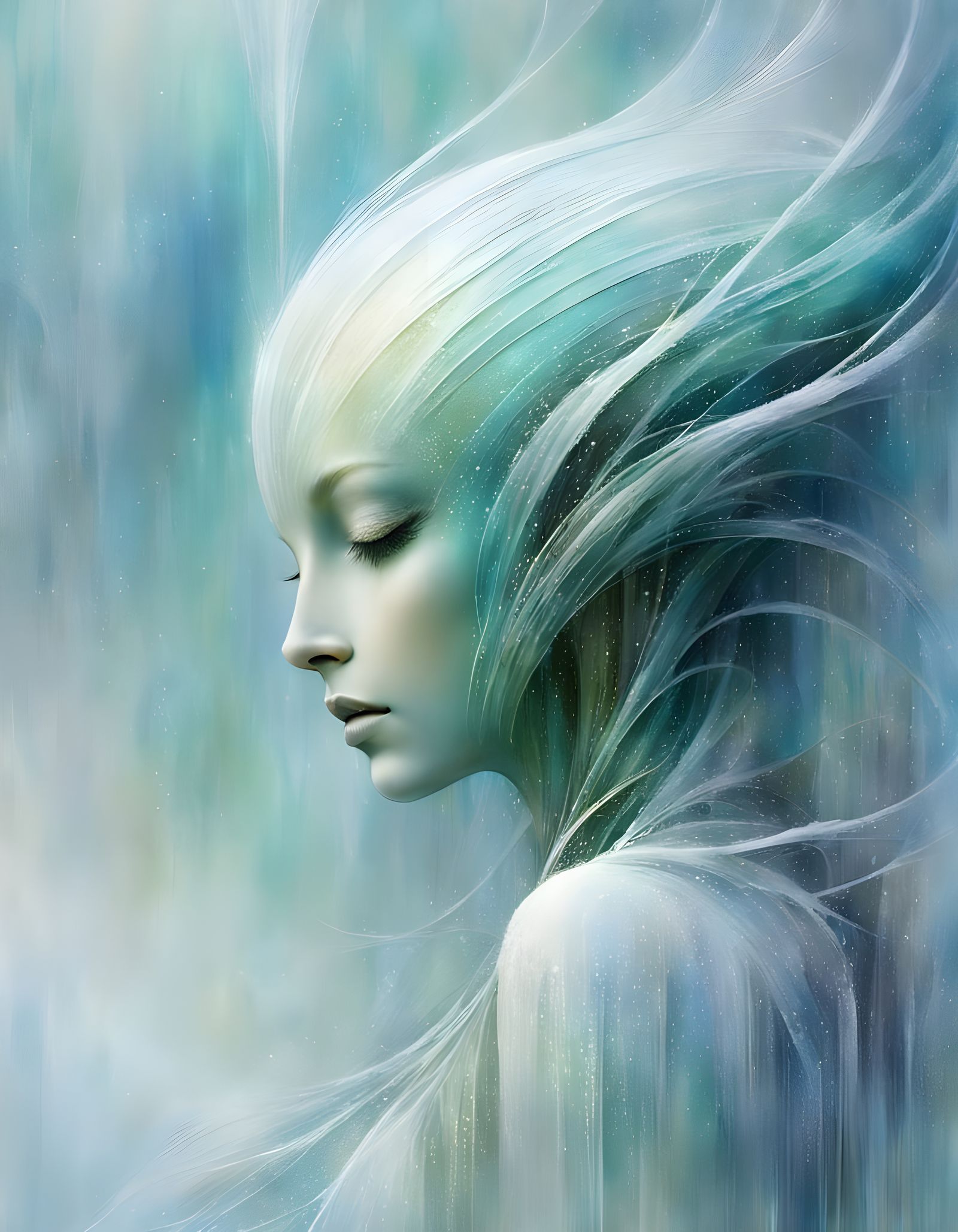 Ethereal Alien Beauty