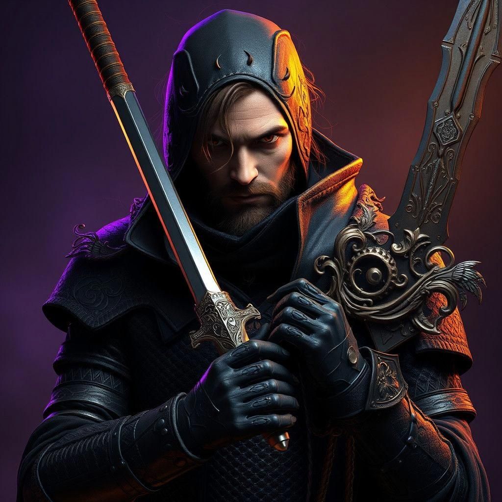 Arcane Trickster with Raven Crest Rapier