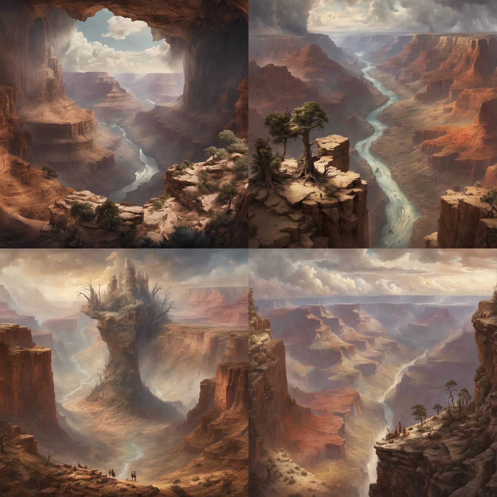 Post-Apocalyptic Grand Canyon: Majesty of Nature