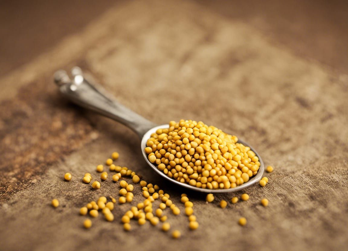 Faith: Mustard Seed Macro Photograph