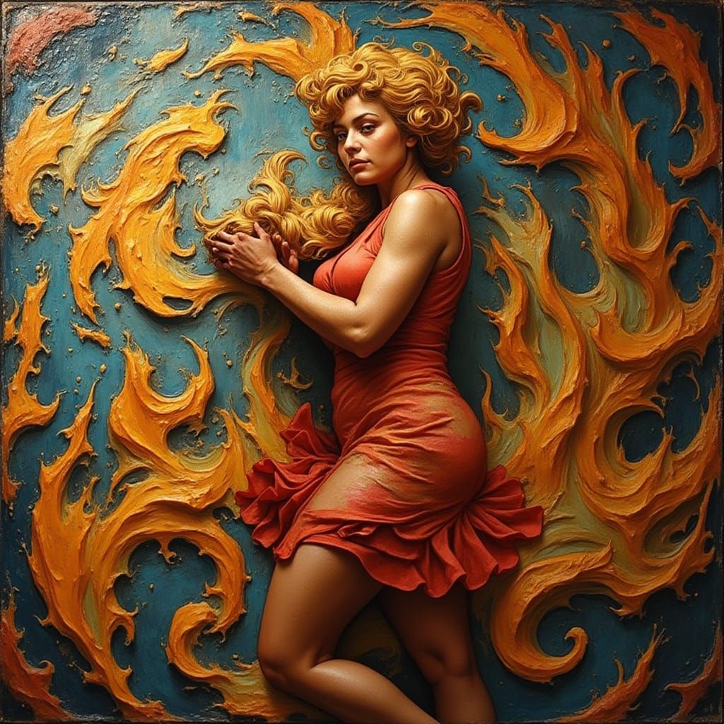 Abstract Swirling Vortex of Motion and Energy