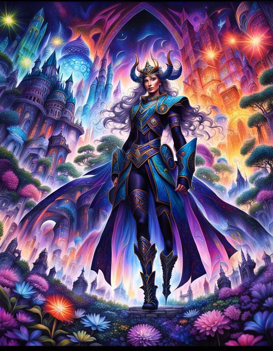 Epic Demon Hero Confronts Medieval City of Marvels in Vibran...