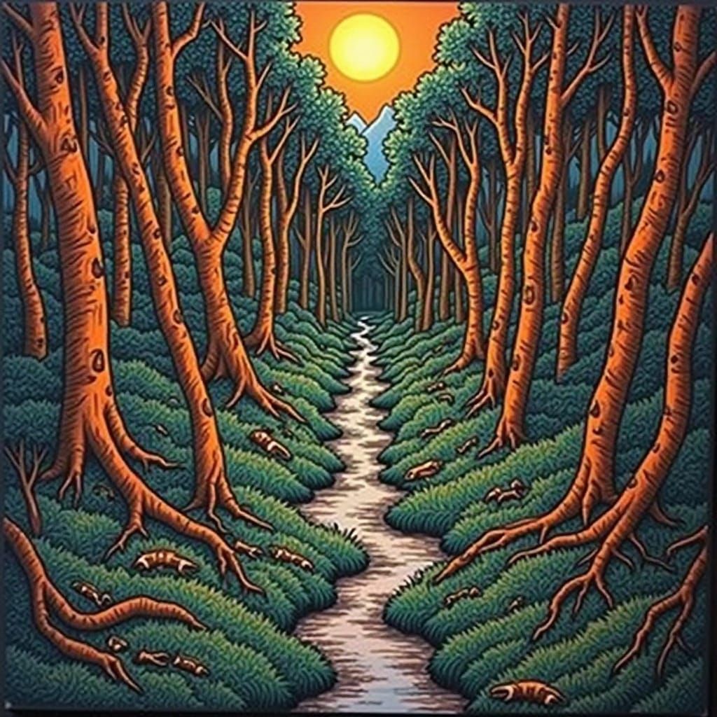 Etcher's Etched Etching of Sketched Sketch