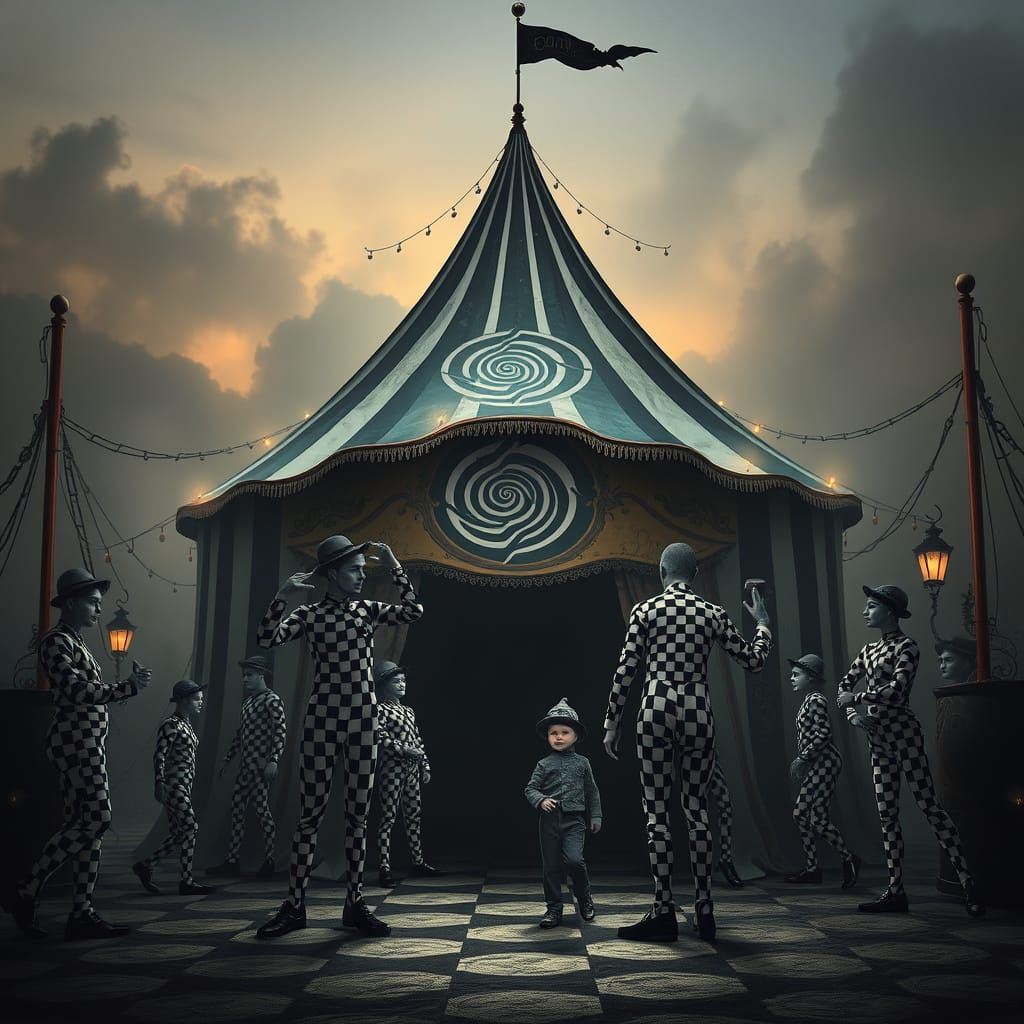 A surreal Victorian circus part 1