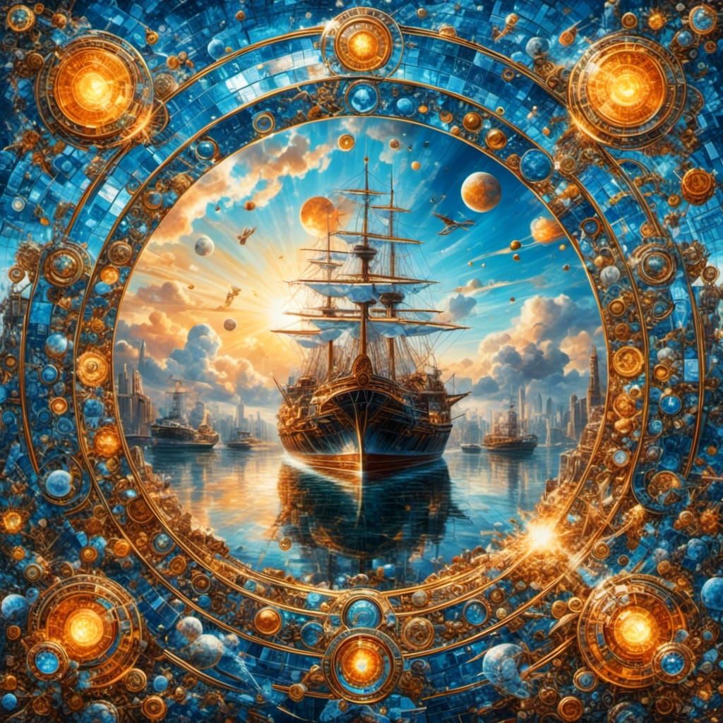 Deus Ex Machina with Tiled Sunshine