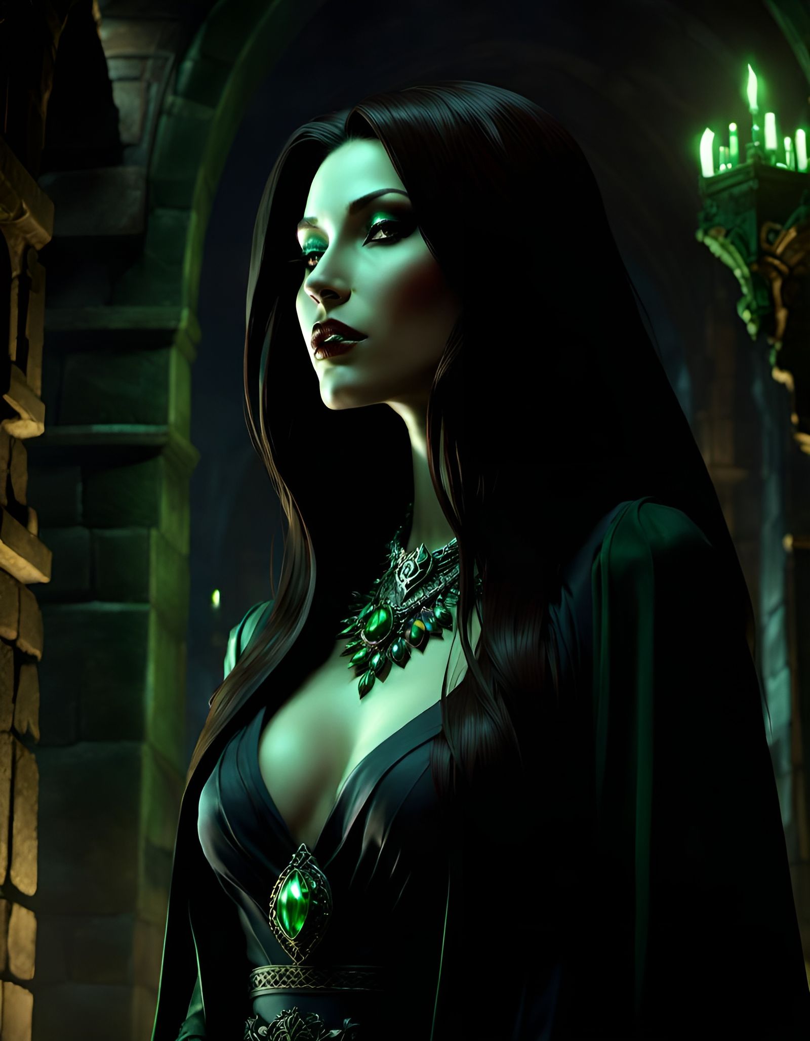 Forsaken Undead Priestess Near Undercity Bank