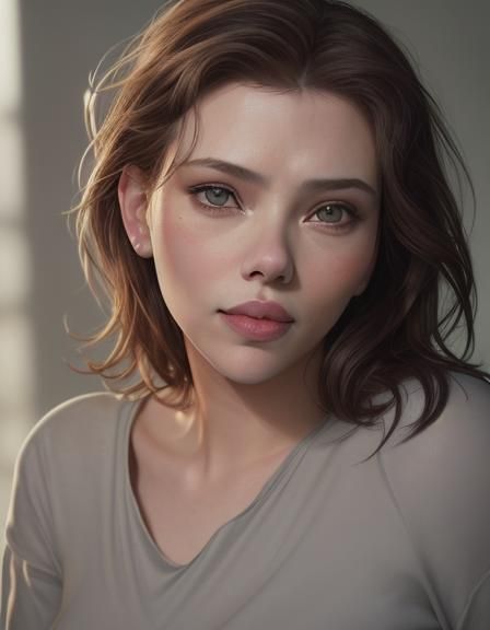 Professional Portrait of Smiling Woman with Arched Back