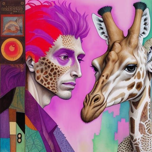 Fusion of Species in Vibrant Abstraction