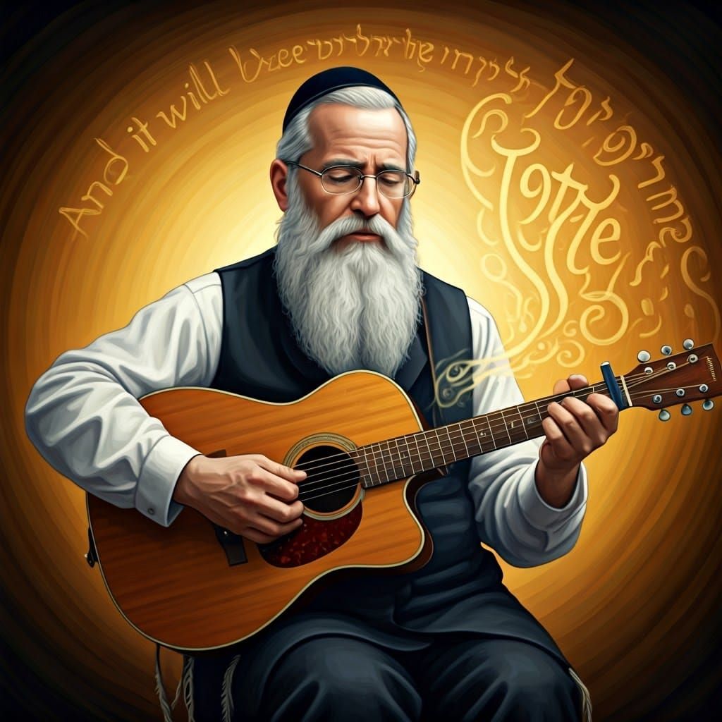 Devout Ultra-Orthodox Singer Plays Guitar in Elegant, Whimsi...