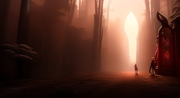 Dark Fantasy Horror Concept Art in Unreal Engine