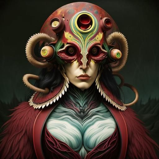 Surreal Battlefield: Heaven and Hell in Abstract