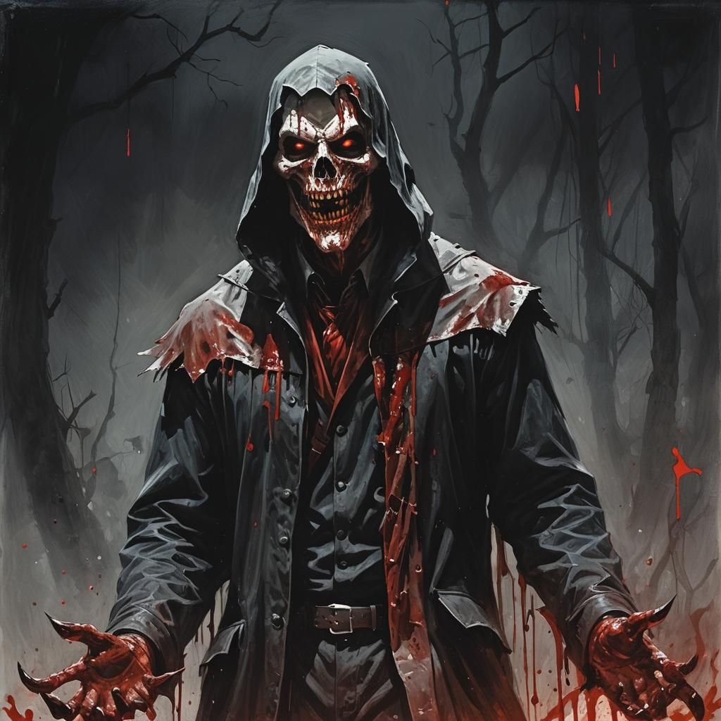 Sinister Blood Image in Dark Fantasy Style