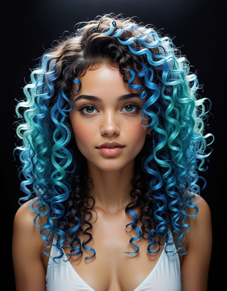 Luminescent Abstract Watercolor Painting