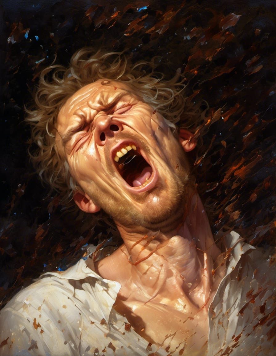 The agony of yawning