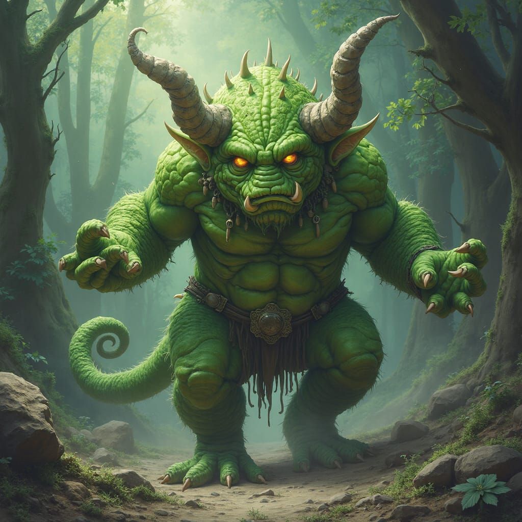 Cthulhu Generated by AI Image Tool