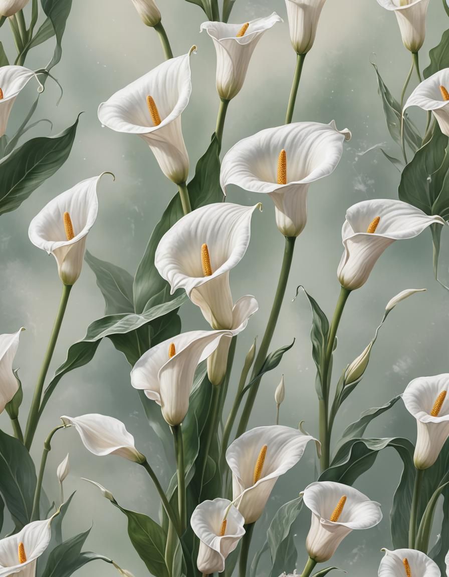 Arum lilies