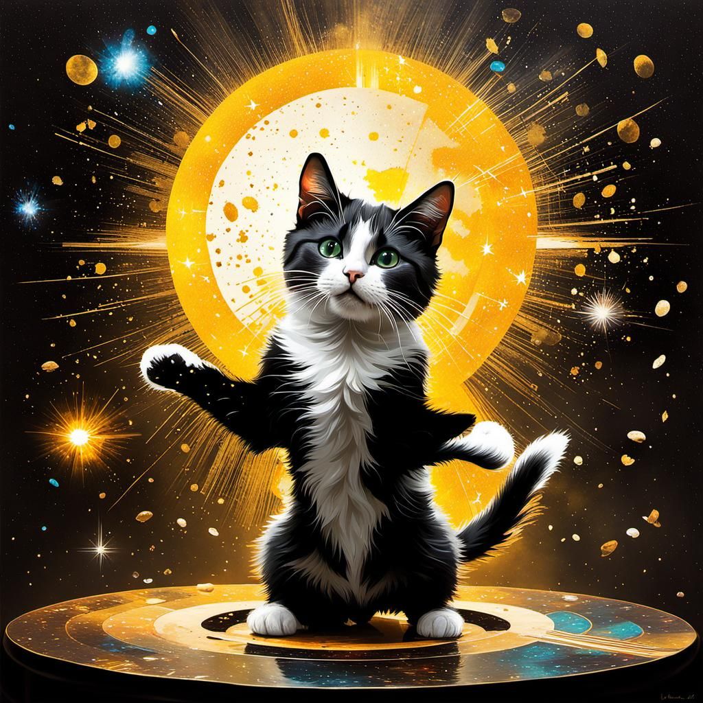 Demonic Cyborg Bear in Volcanic Hyperspace