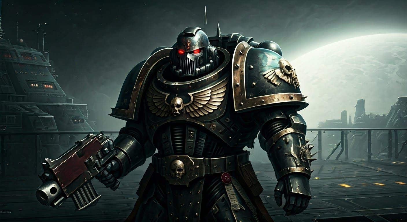 Warhammer 40k Chaos Space Marine Portrait