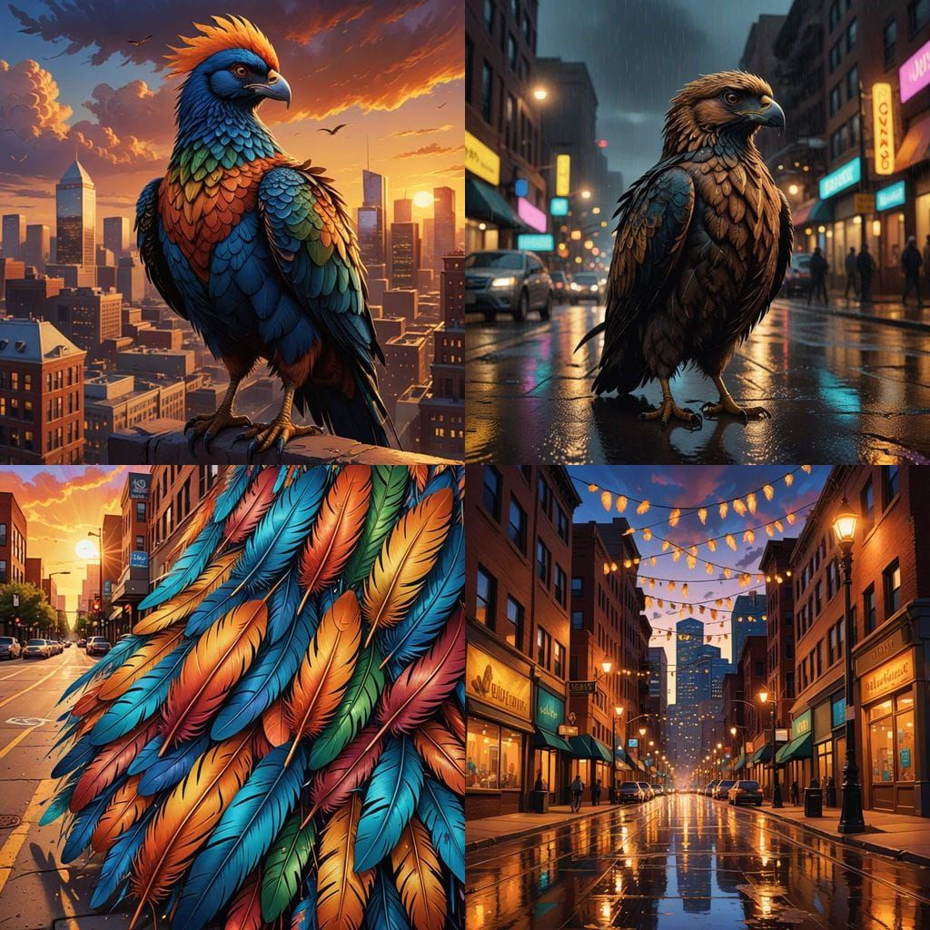 A Pharaoh in Denver Landscape