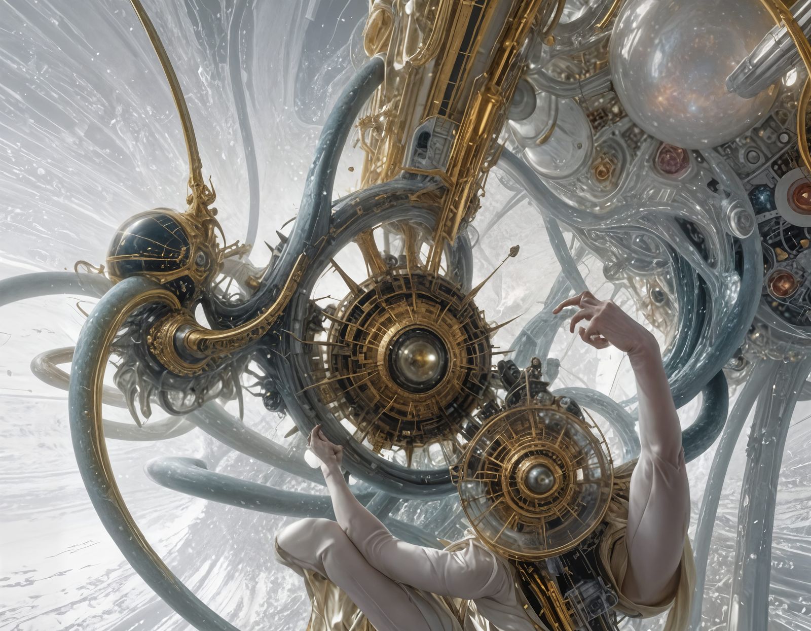 Fixing something no human designed...