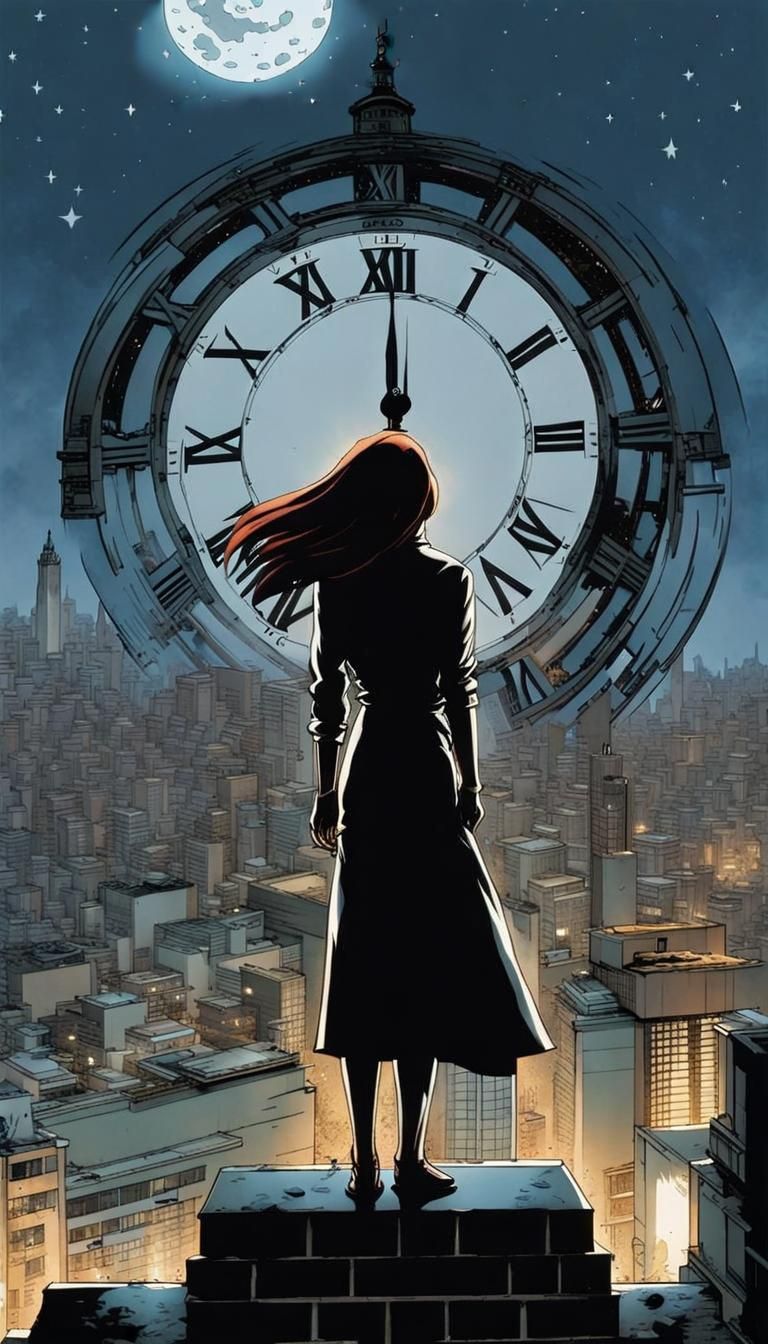 Jakarta Clock Tower: Comic Book Cover Art