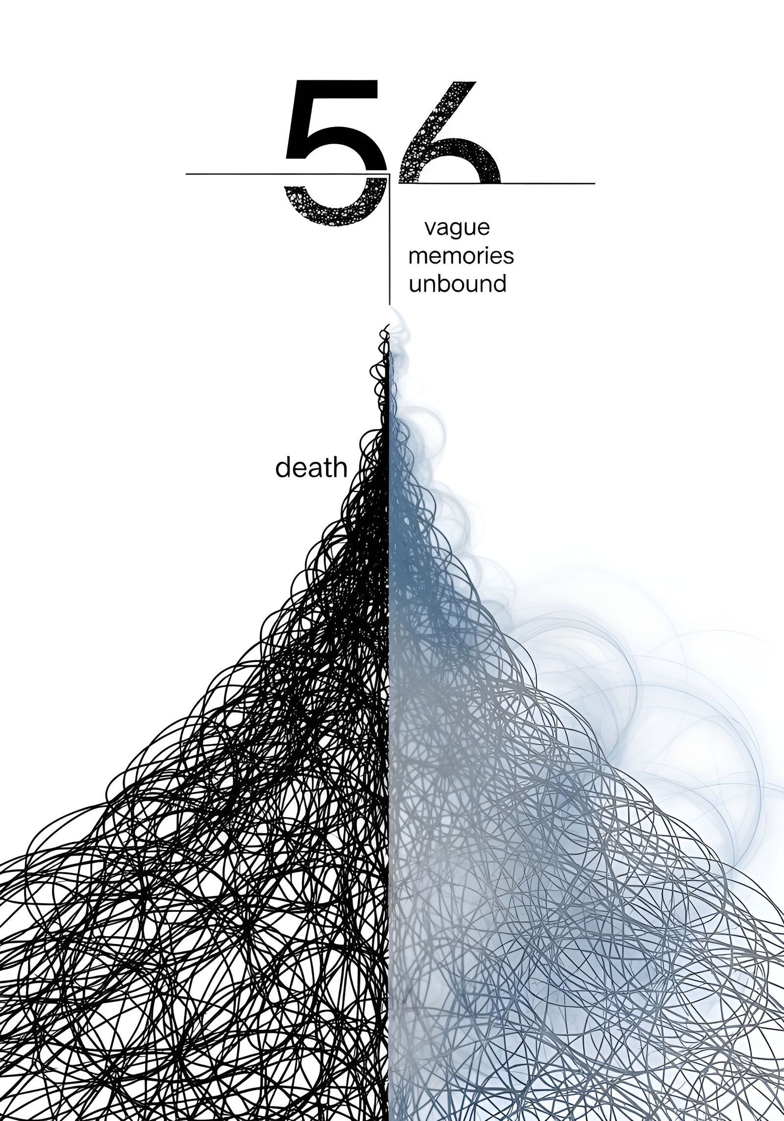 Abstract Division: Number 56 with Contrasting Patterns