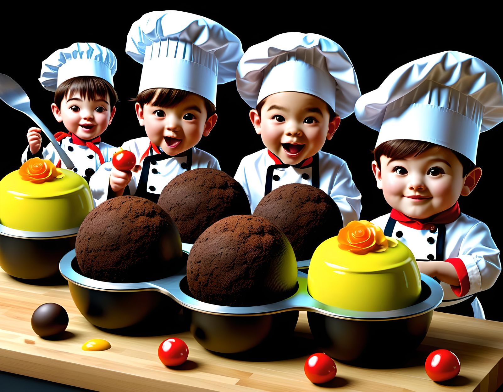 Truffle Kerfuffle in Candy Art Style