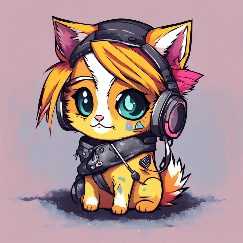 Kitsunepunk cutepunk fluffypunk