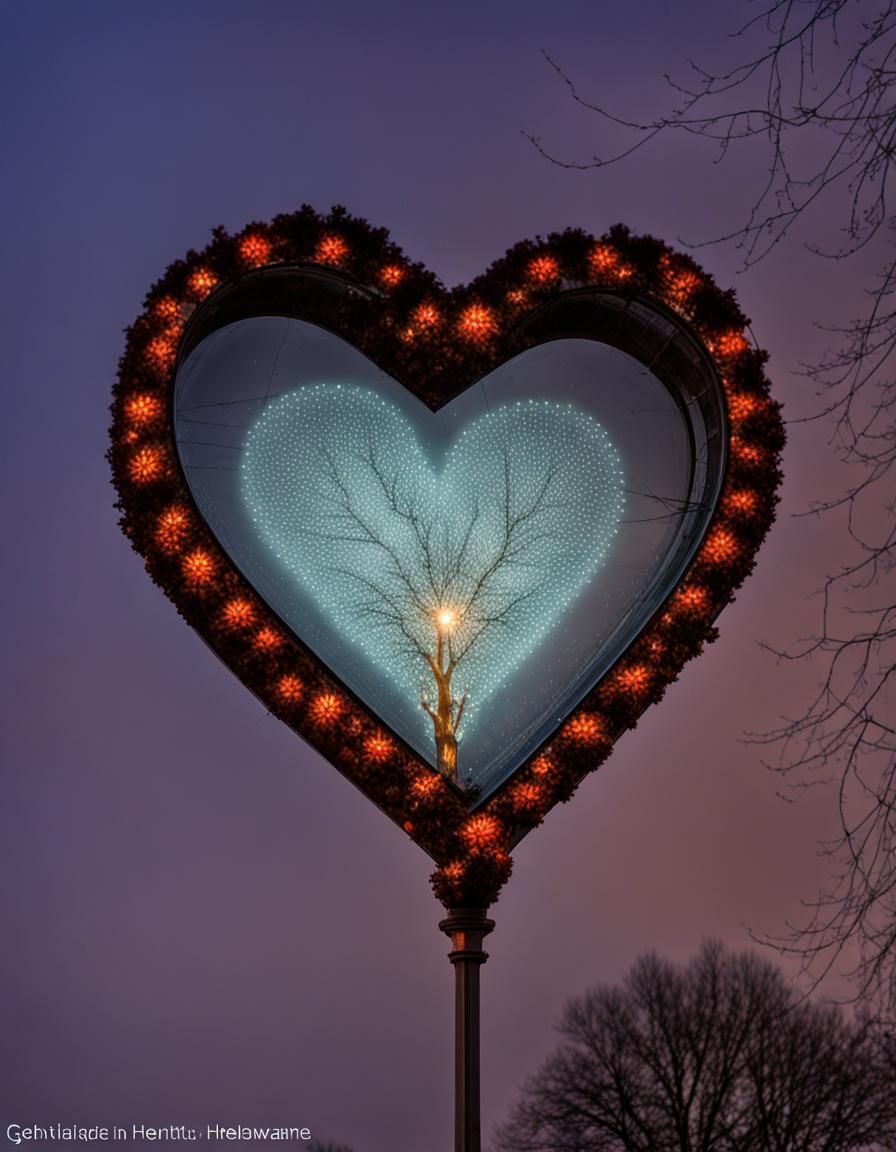 Neues Stoppschild für den Valentinstag