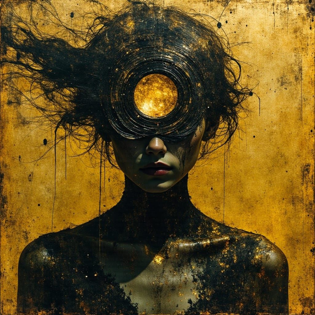 Secret Society Portrait Machine in Dark Surrealism