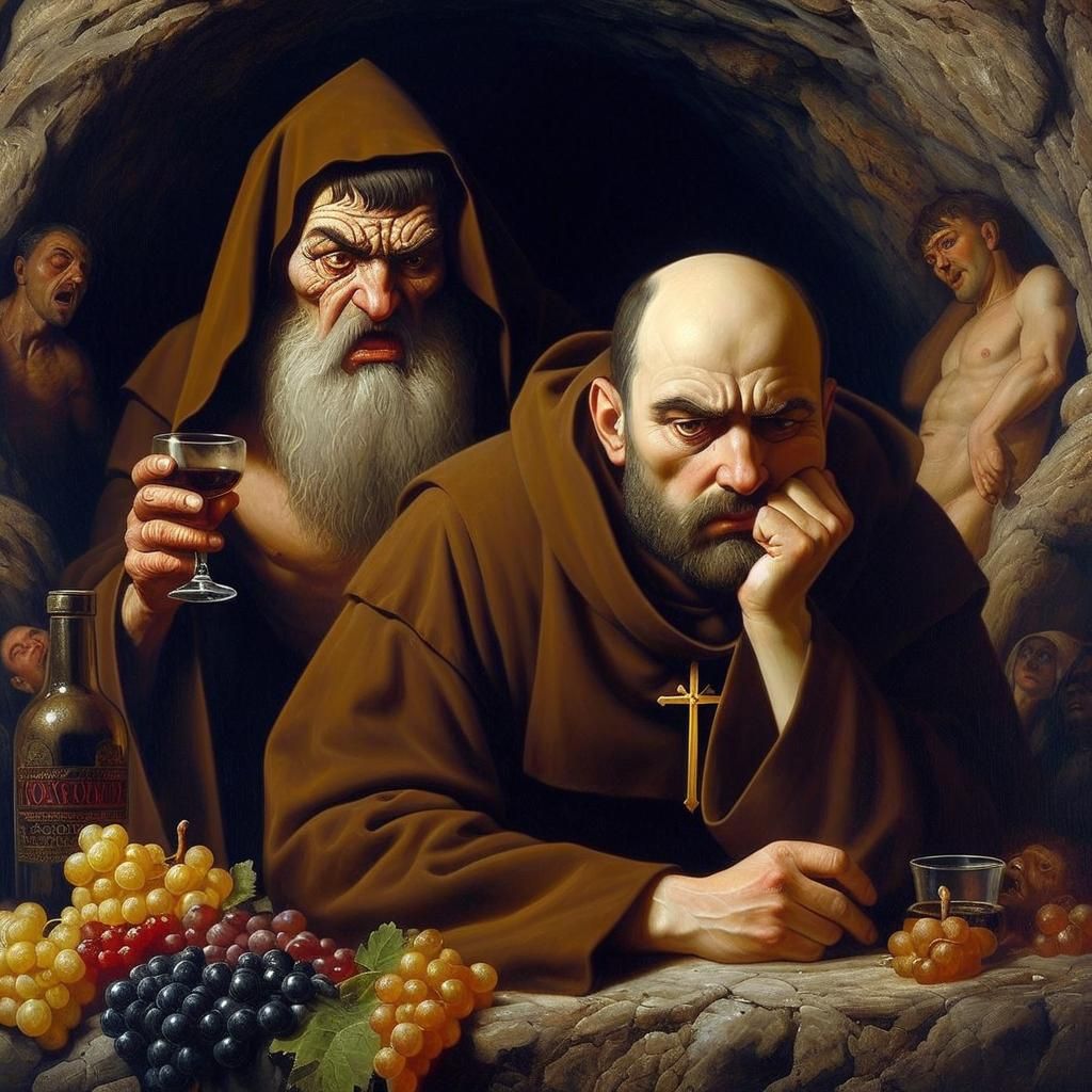 The Tеmрtаtion of Saint Francis of Assisi