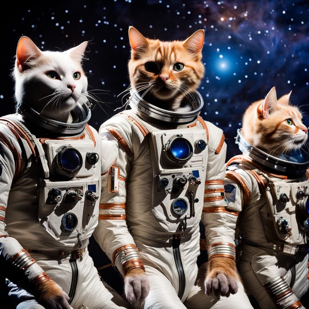 CATS Musical Performing in Outer Space