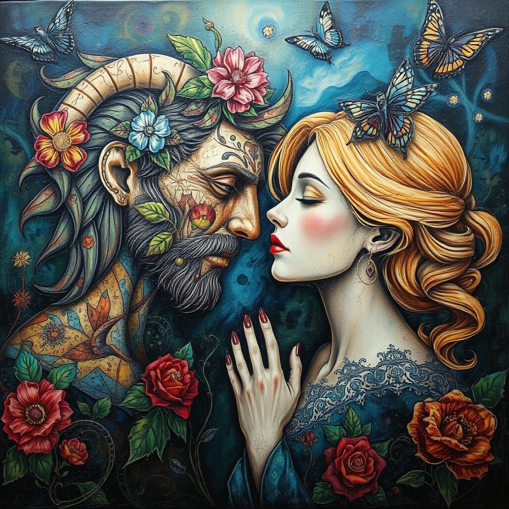 Whimsical Artistic Collaboration