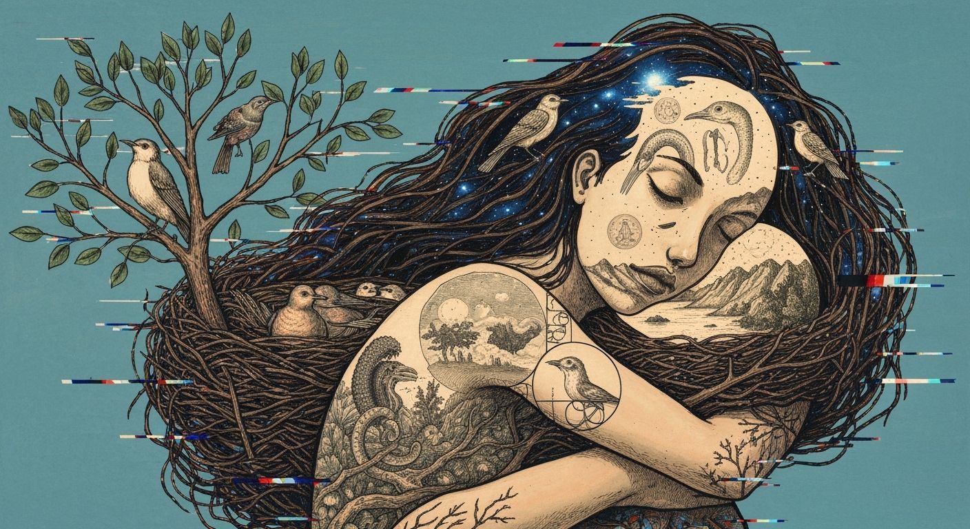 Surreal Nature Goddess Concept Art