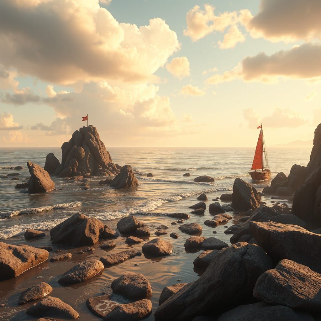 Majestic Clay-Seaside Fantasy in Deep Colors