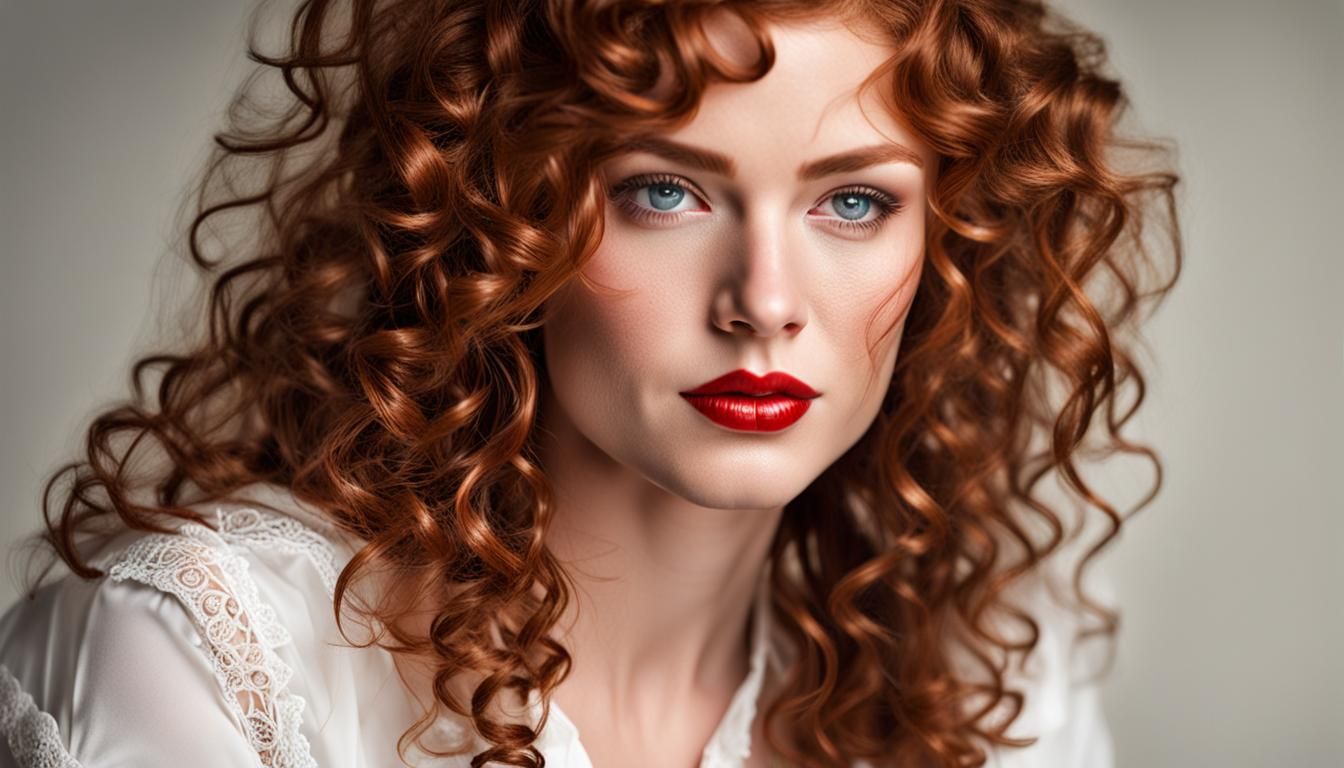 Stunning Woman with Piercing Eyes, Professional Photography