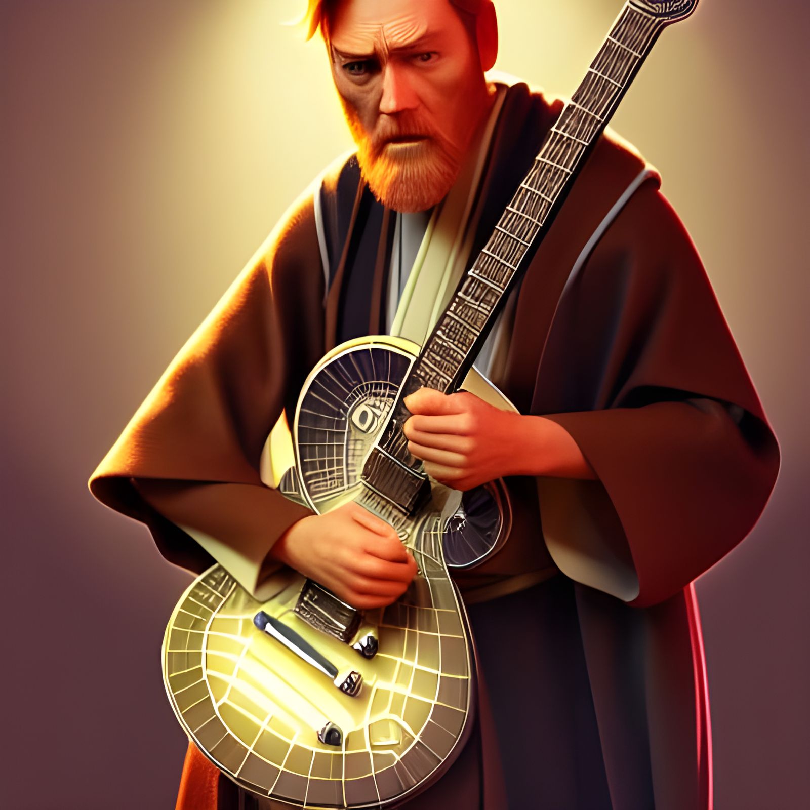 Guitar Wars: Bon Jovi-Wan Kenobi Edition