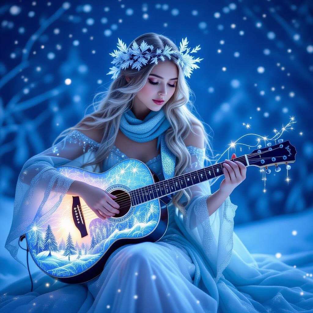 ❄️ „Winterballade aus Licht und Eis“