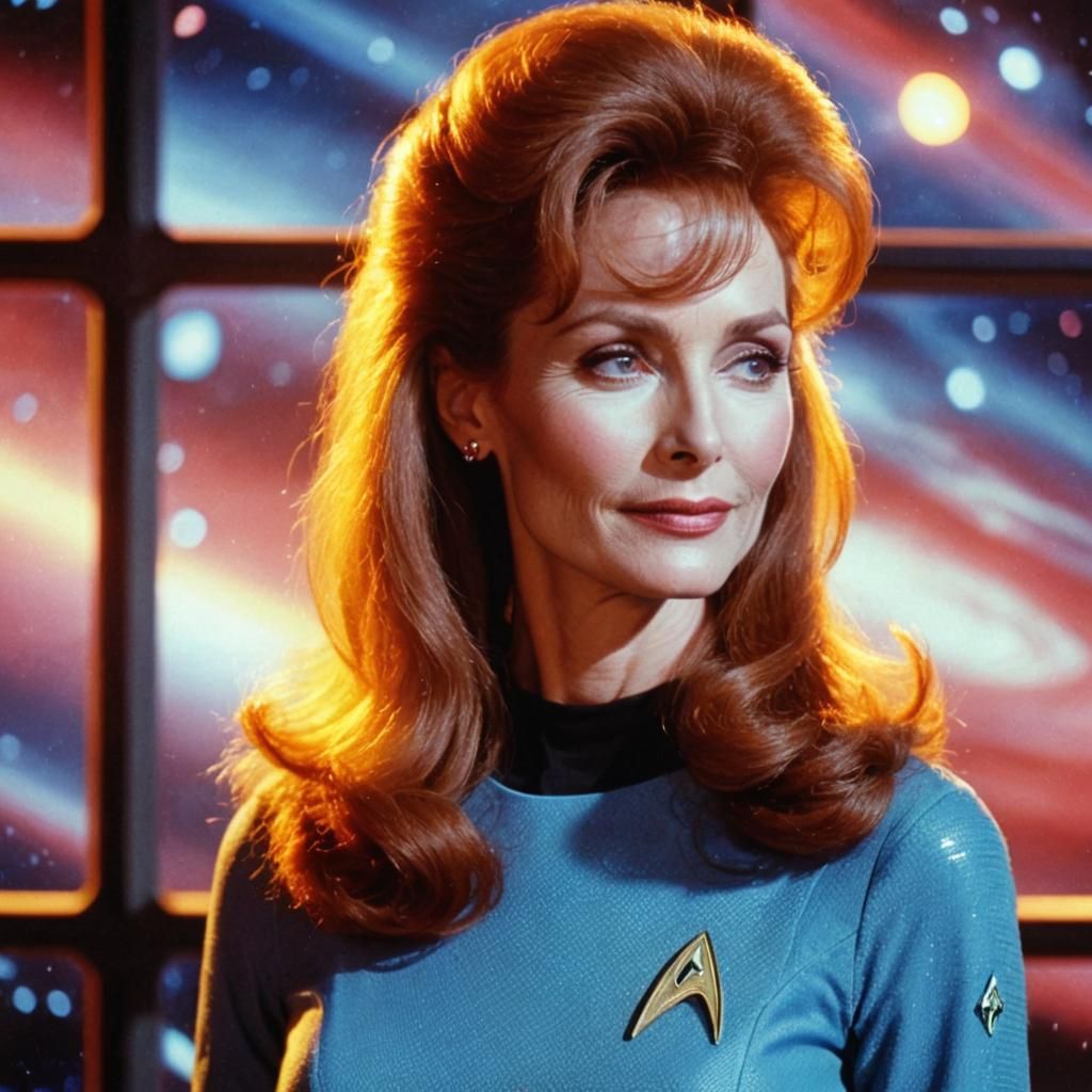 Gates McFadden as Beverly Crusher in Star Trek