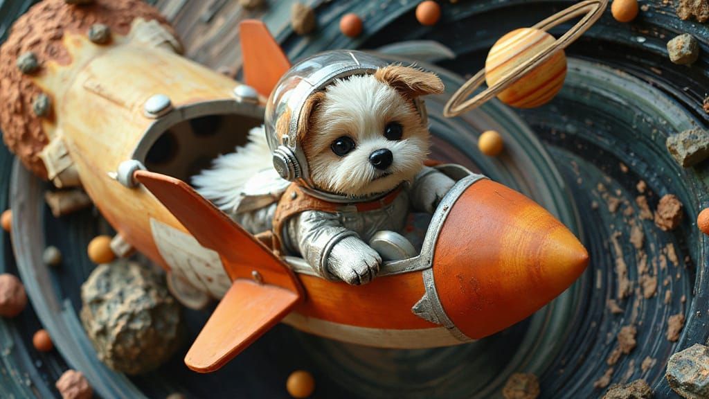 Cosmic Canine Space Explorer