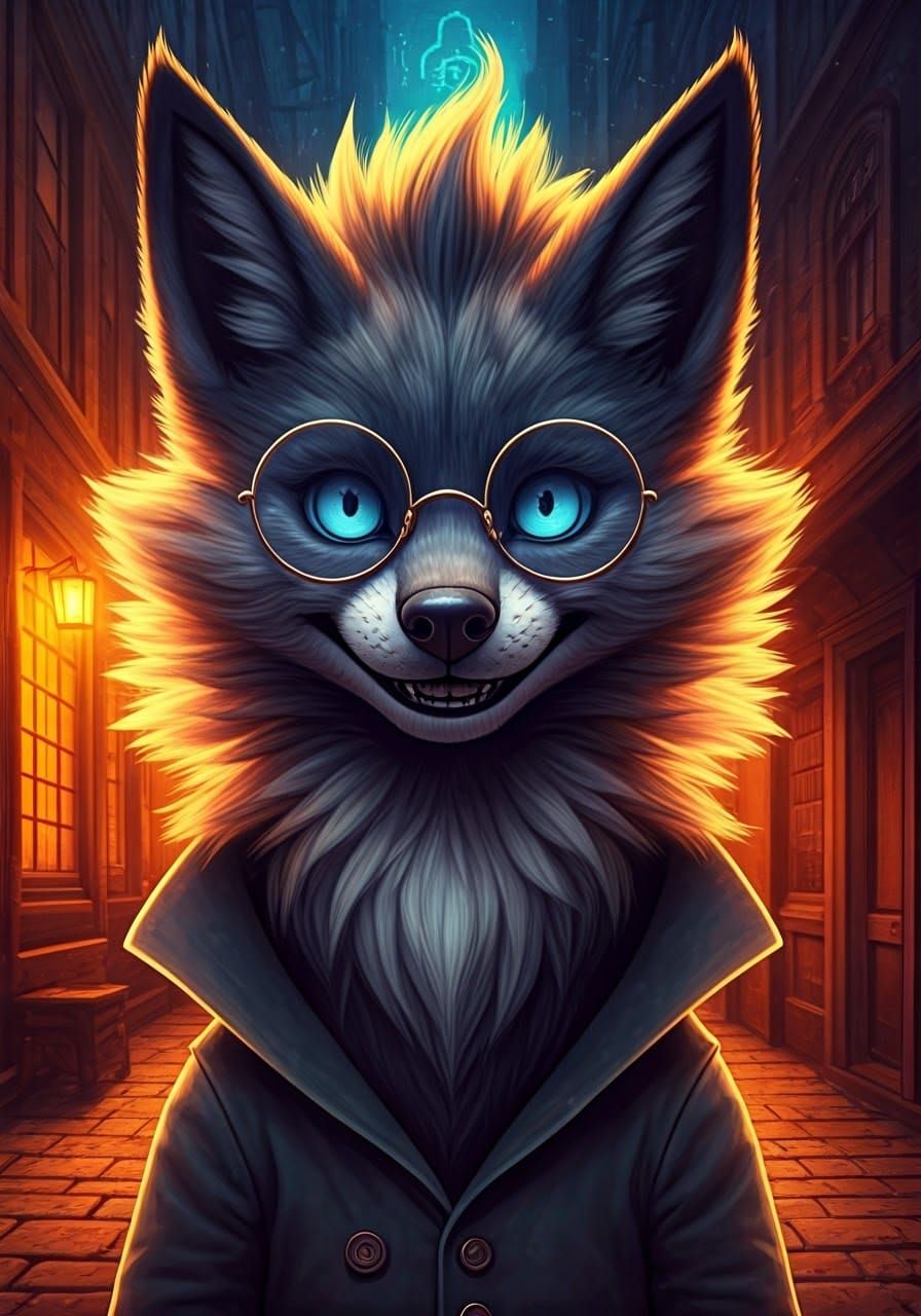 Enigmatic Wendigo in Mystic Alleyway