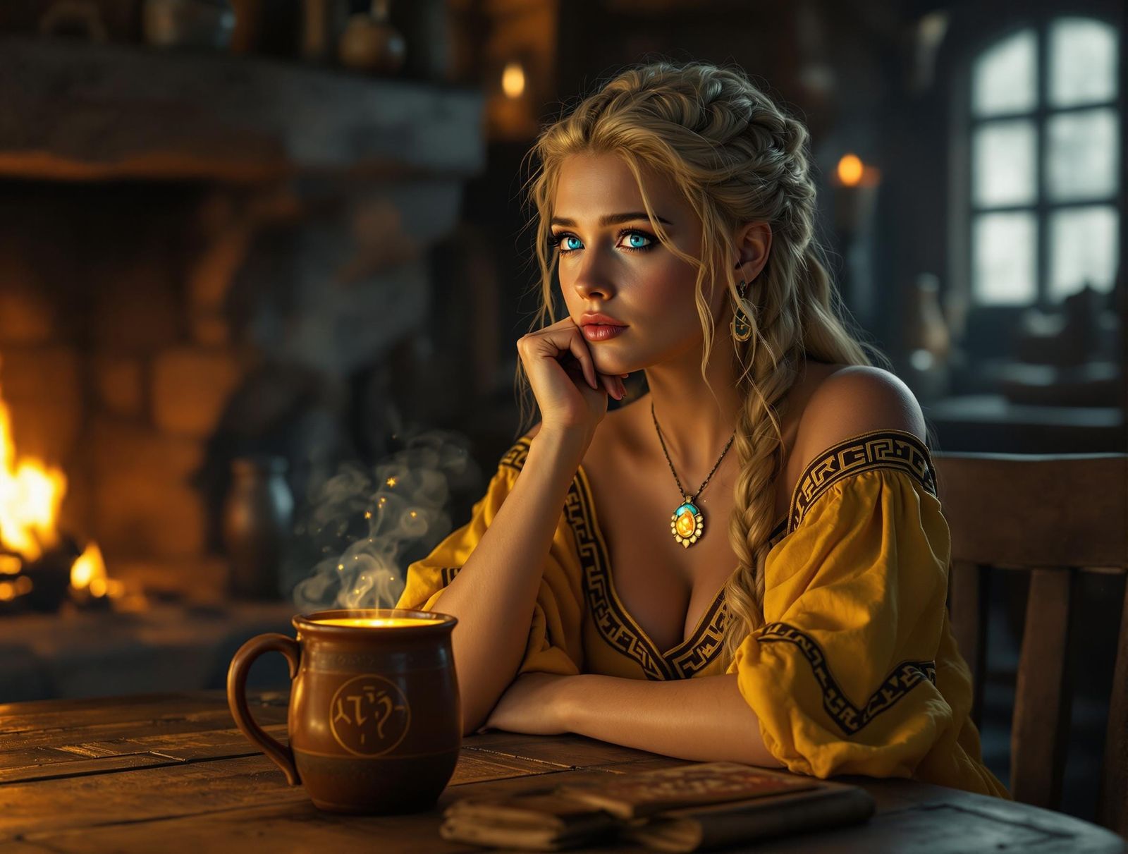 Norse Goddess of Forbidden Love in Tavern