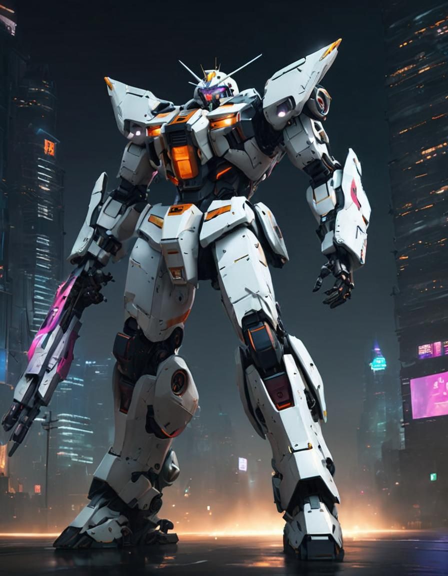 Sci-Fiction Anime Mecha Robot