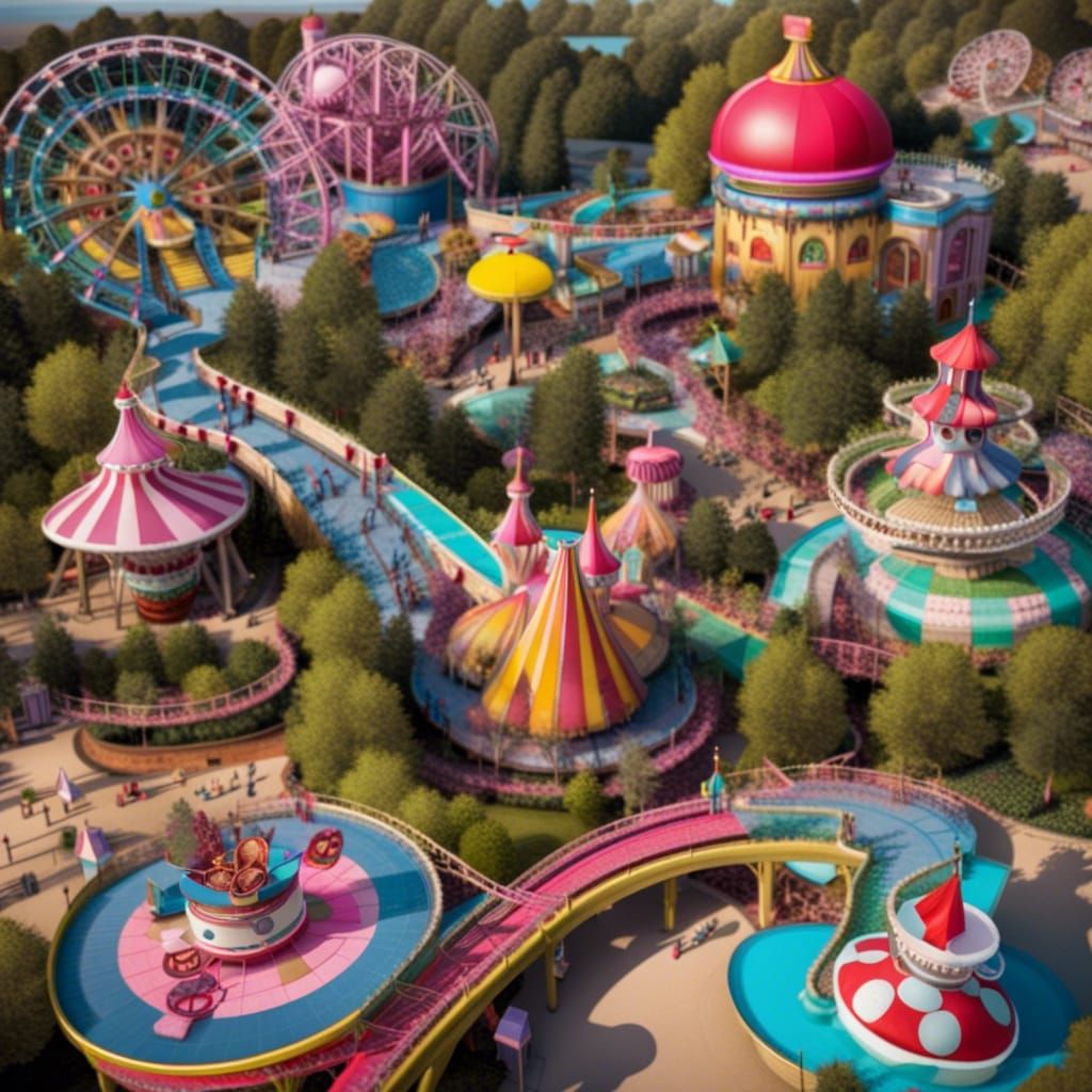 Alice in Wonderland Amusement Park