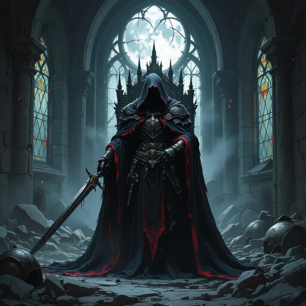 Spectral Executioner in Decaying Throne Room