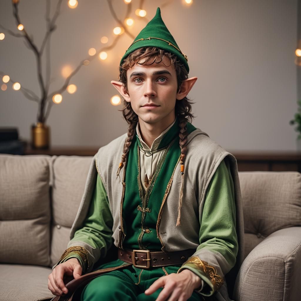 Young Elf Wizard Portrait: Professional Photography